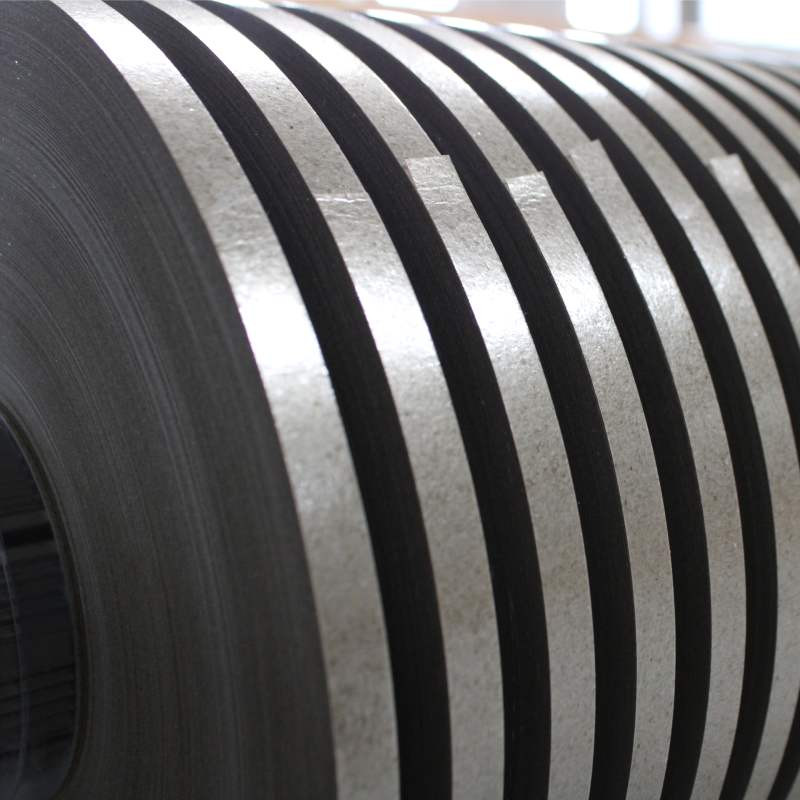 Phlogopite tape backed with polyester film